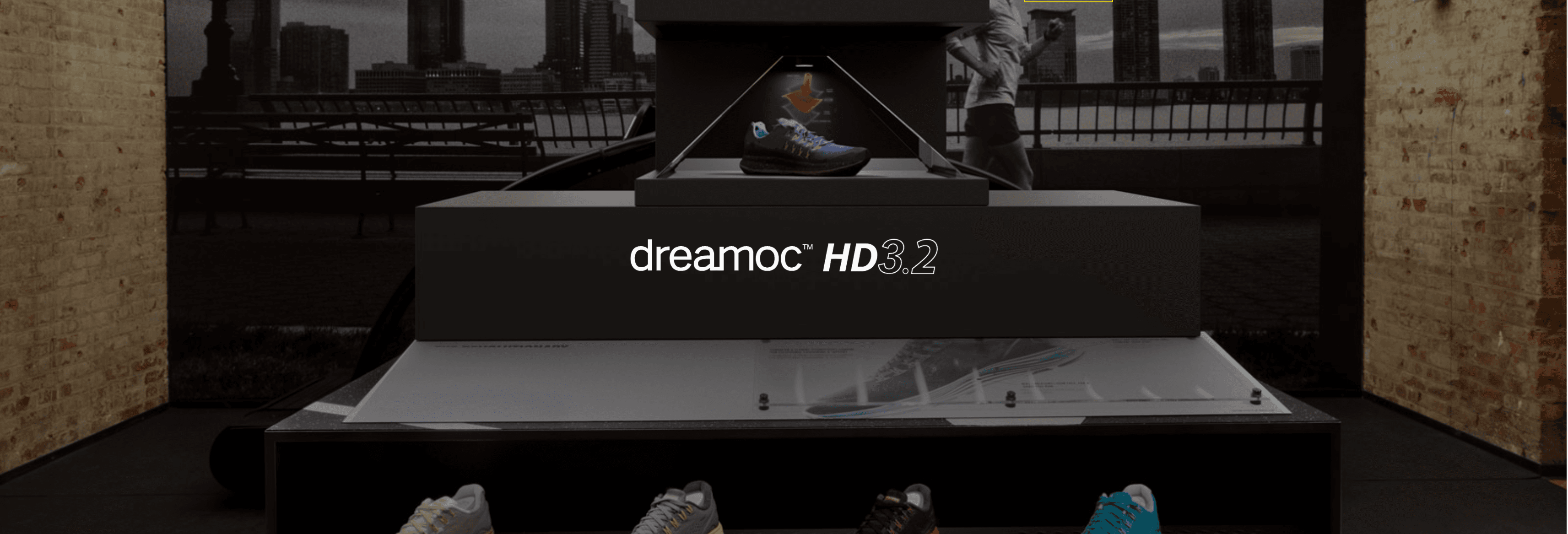 RealFiction Dreamoc HD3.2 - 23" 3D Holographic Display - Mobile ...