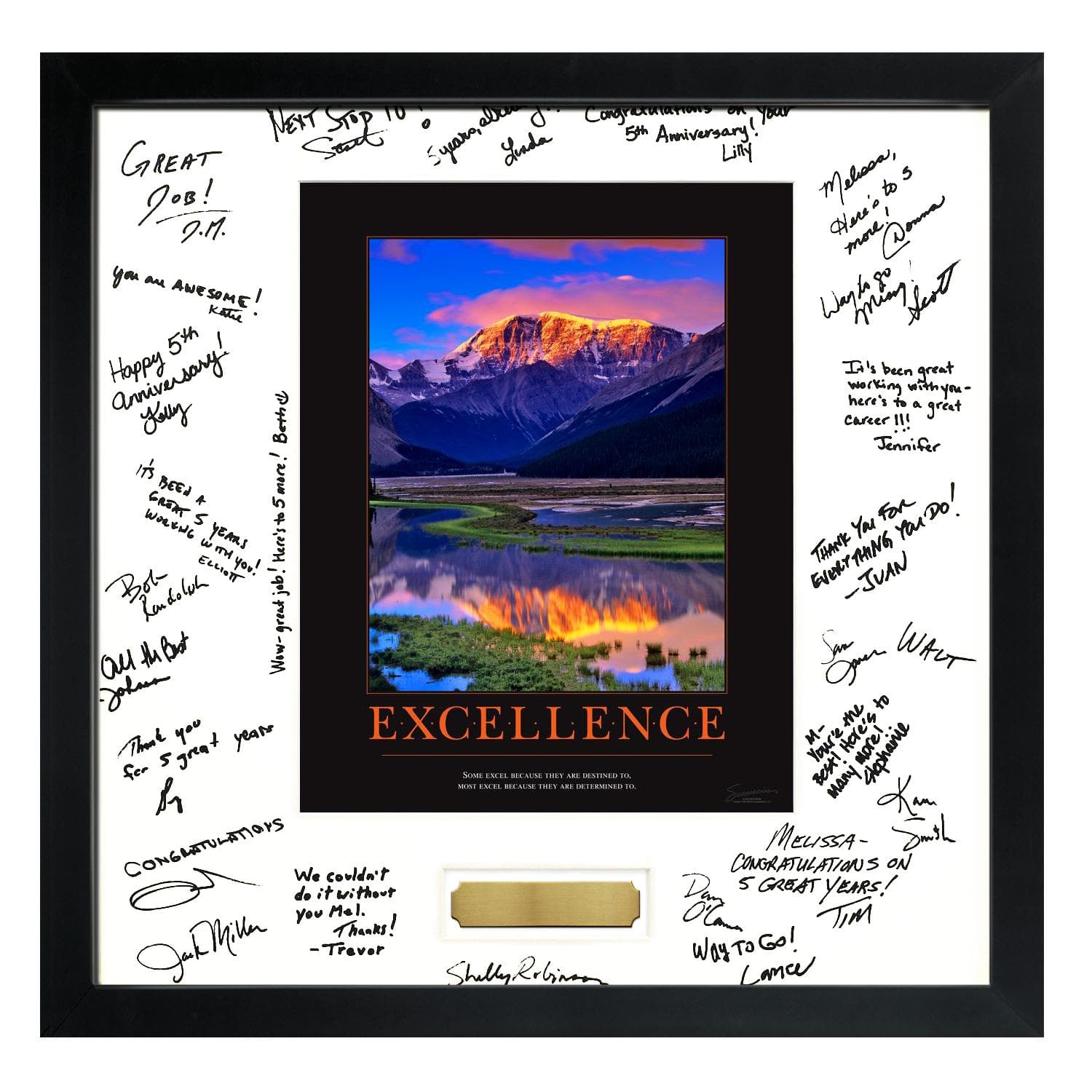 Motivational Posters Framed