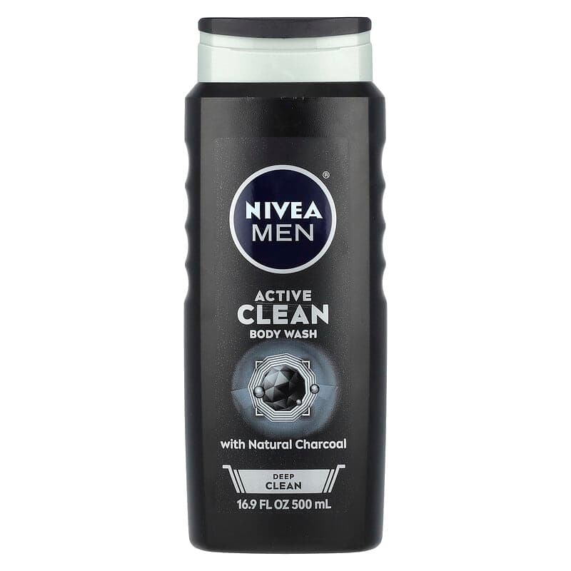 Men, Active Clean, Gel douche actif, Nettoyage en profondeur, Au ...
