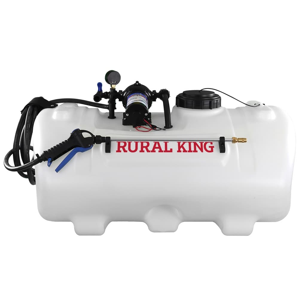 Rural King 40-Gallon 3-Point Broadcast Sprayer - 2.2GPM, 10' Swath, 70 ...