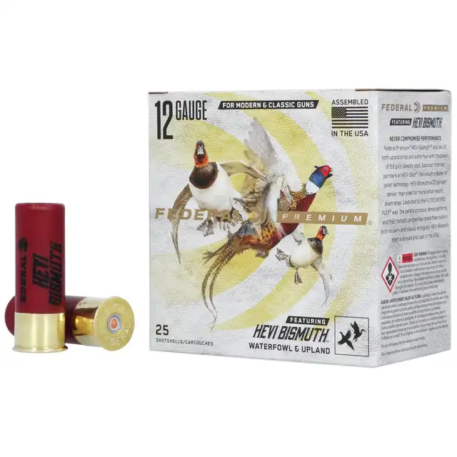 Premium HEVI-Bismuth 12 Gauge Shot Size 3 Shot Charge 1 1/4 | Guidefitter