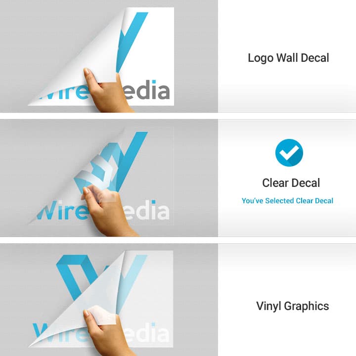 Custom Clear Wall Decals: Large Transparent Wall Stickers | StickerYou