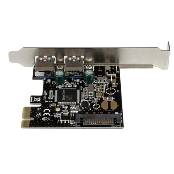 StarTech.com 2 Port PCI Express PCIe SuperSpeed USB 3.0 Controller Card ...