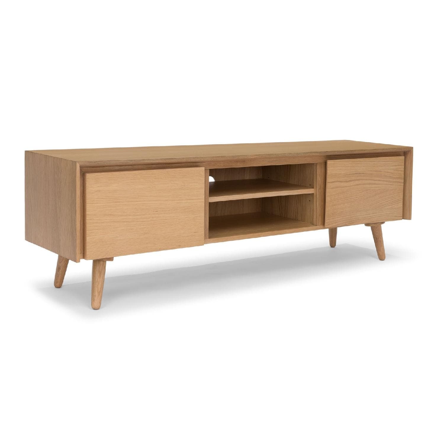 Article Oak Mid Century Media Console - AptDeco