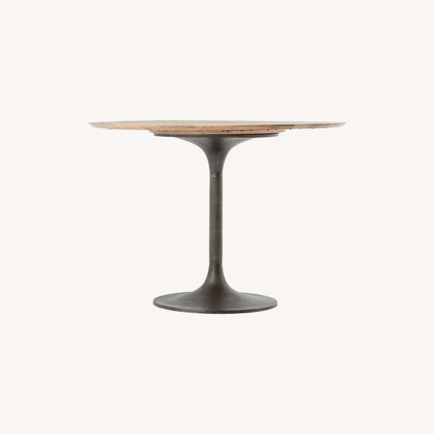 West Elm Tulip Pedestal Dining Table, Round, 44" - AptDeco