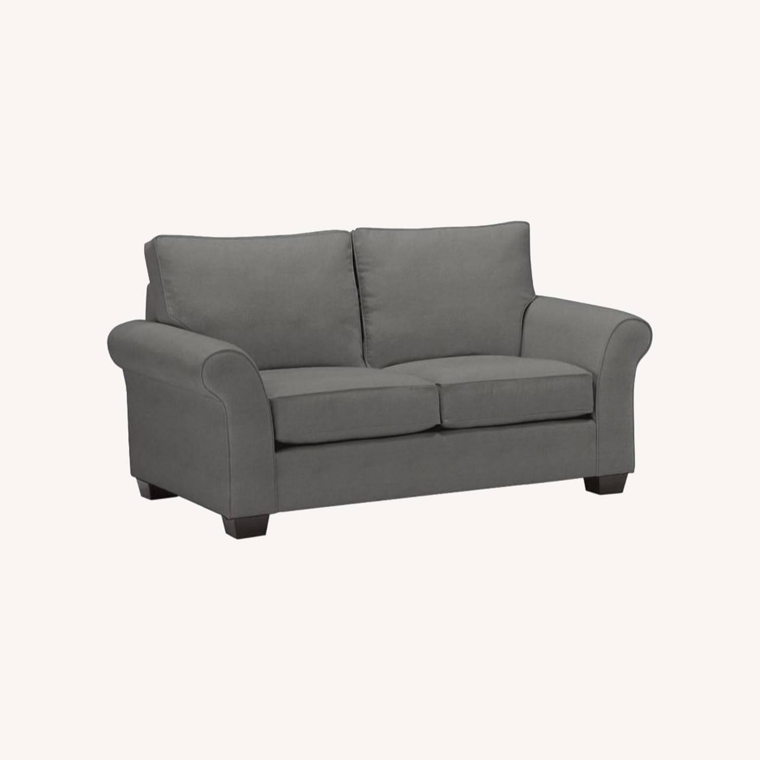 Pottery Barn PB Comfort Roll Arm Upholstered Loveseat - AptDeco