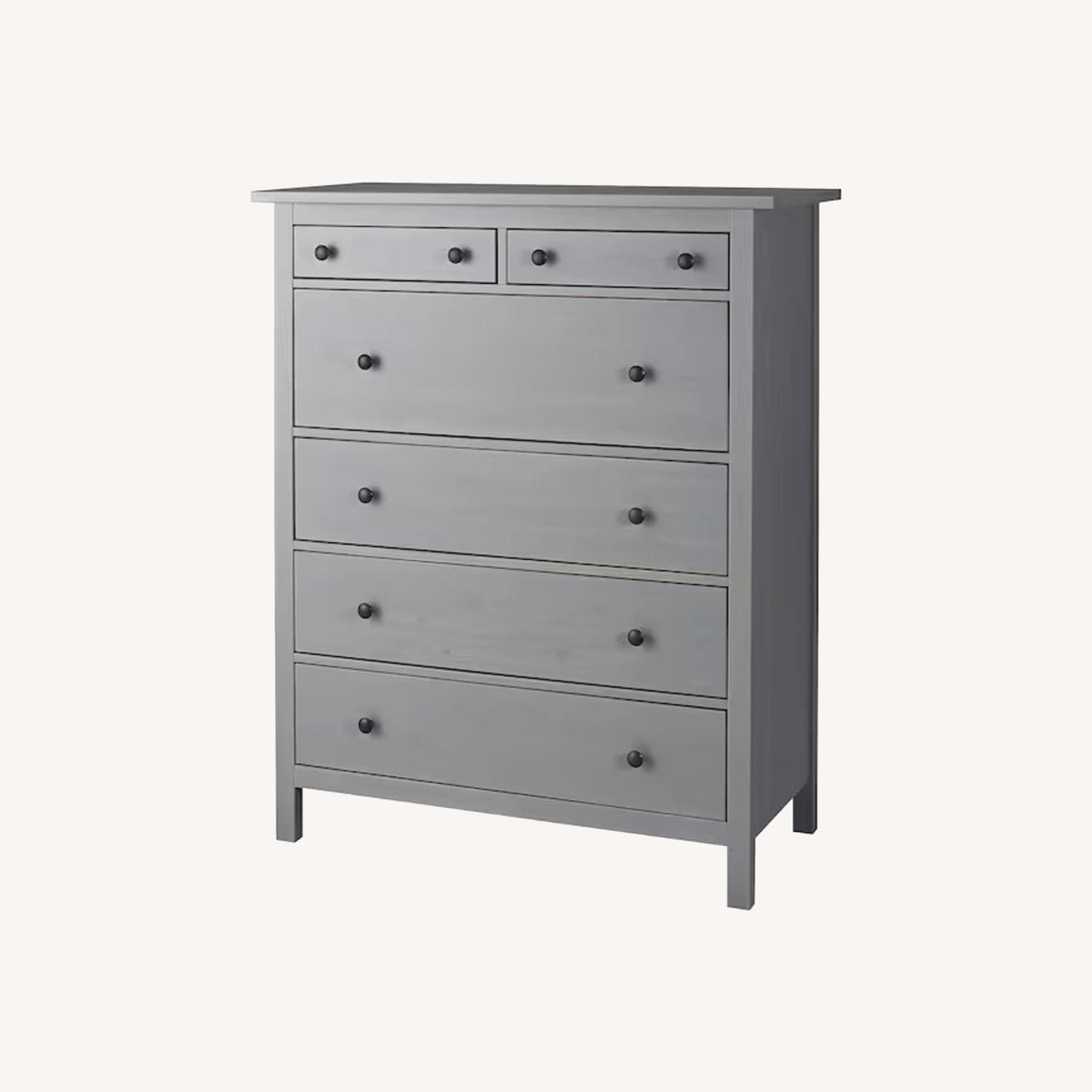 IKEA HEMNES 6-drawer Chest, Grey - AptDeco