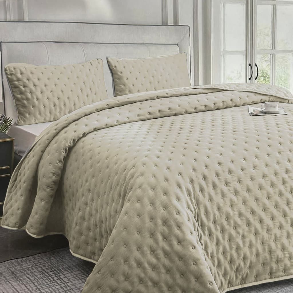 cubrecama liso reversible