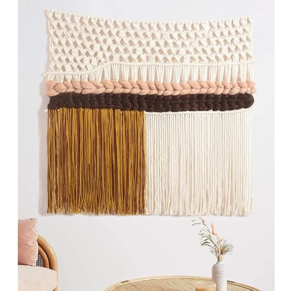 Flber | Art | Large Woven Macrame Wall Hanging | Poshmark
