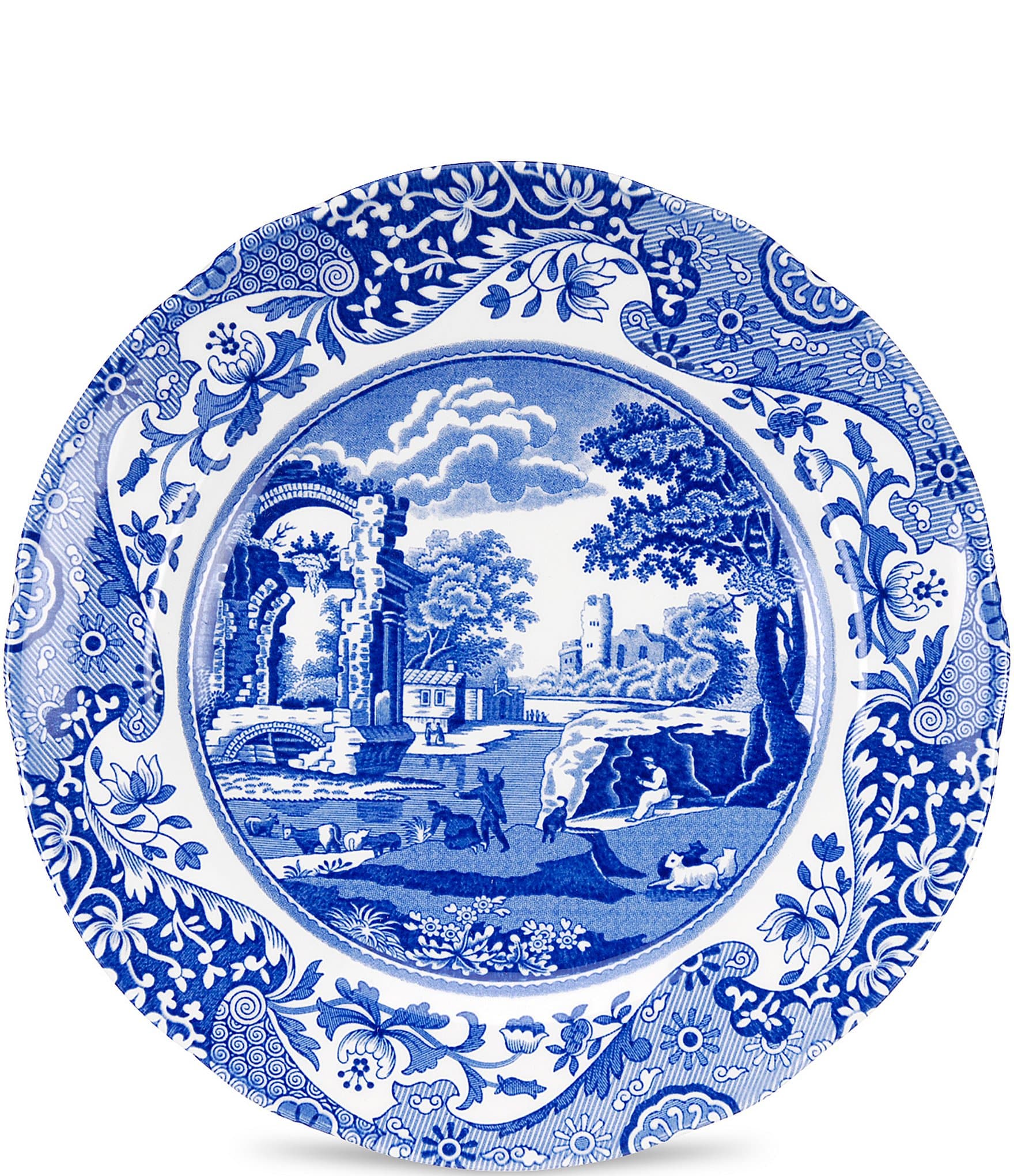 Spode Blue Italian Salad Plate | Dillard's