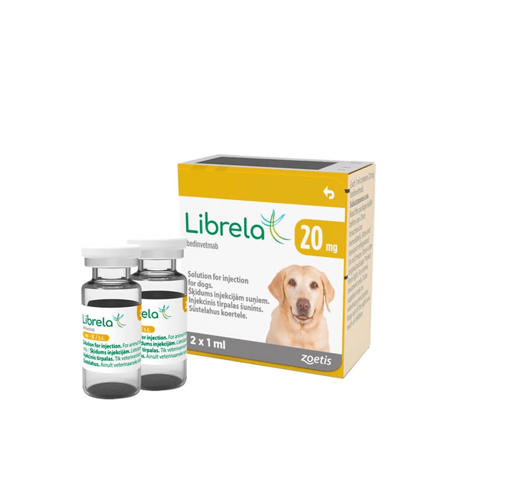 LIBRELA 20 MG (30.1-40 KG) CAJA X 2 VIALES DE 1 ML - DoctorPet.co