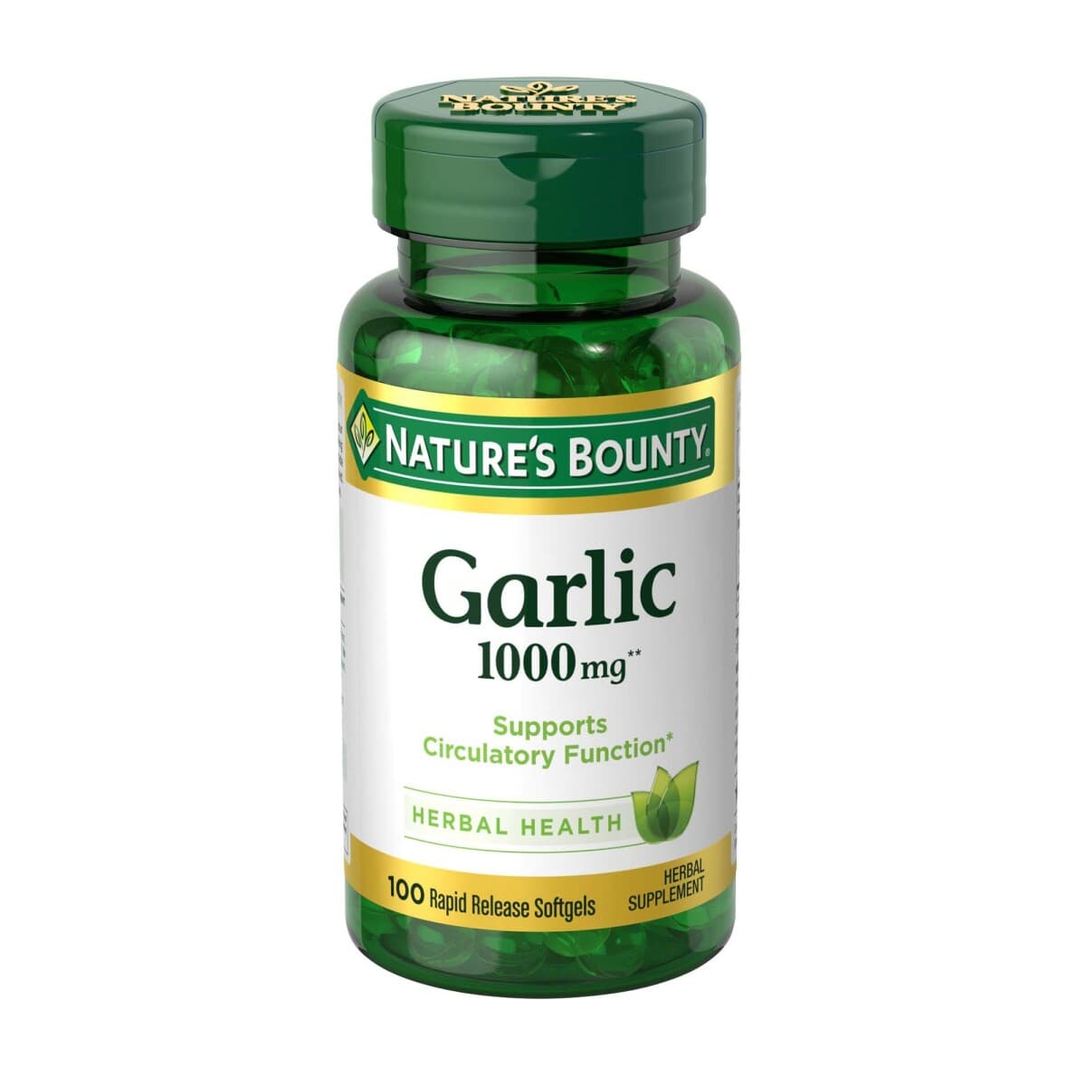 Garlic Oil Nature´s Bounty 1000 Mg. 100 Caps. — Farmacia El túnel