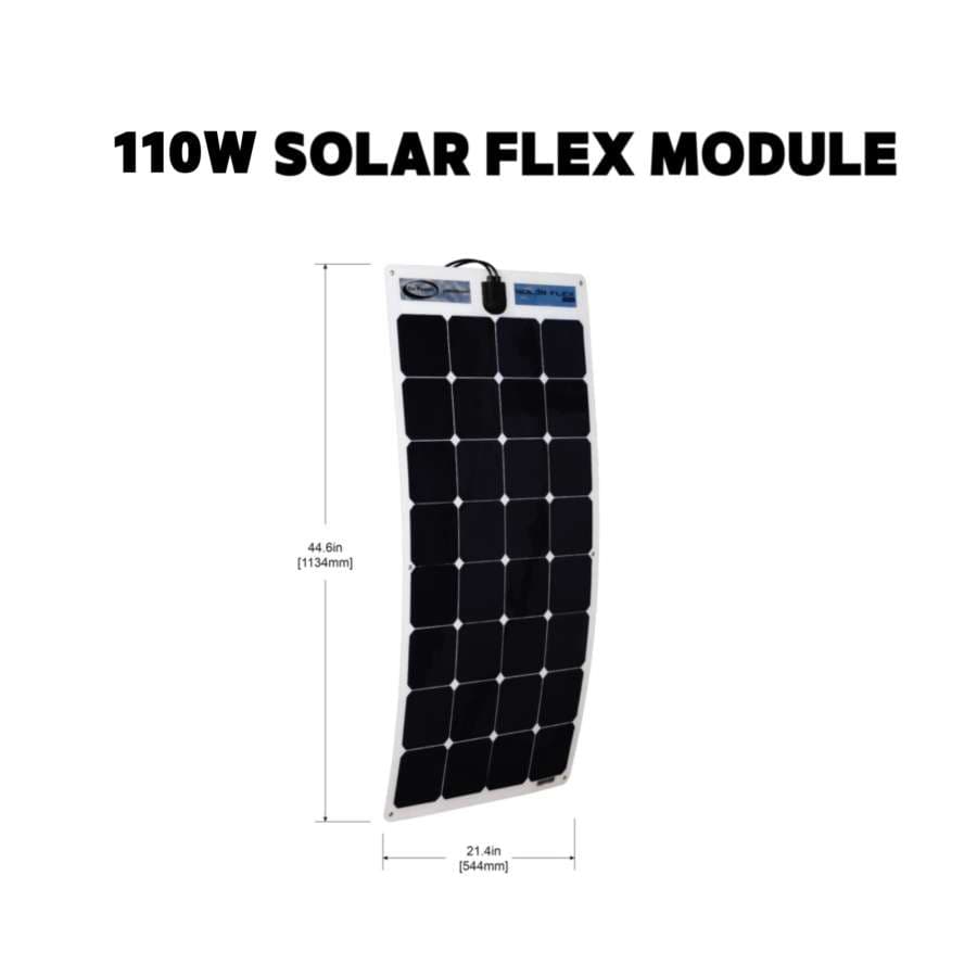 110-Watt Solar Flex™ Kit | Go Power!