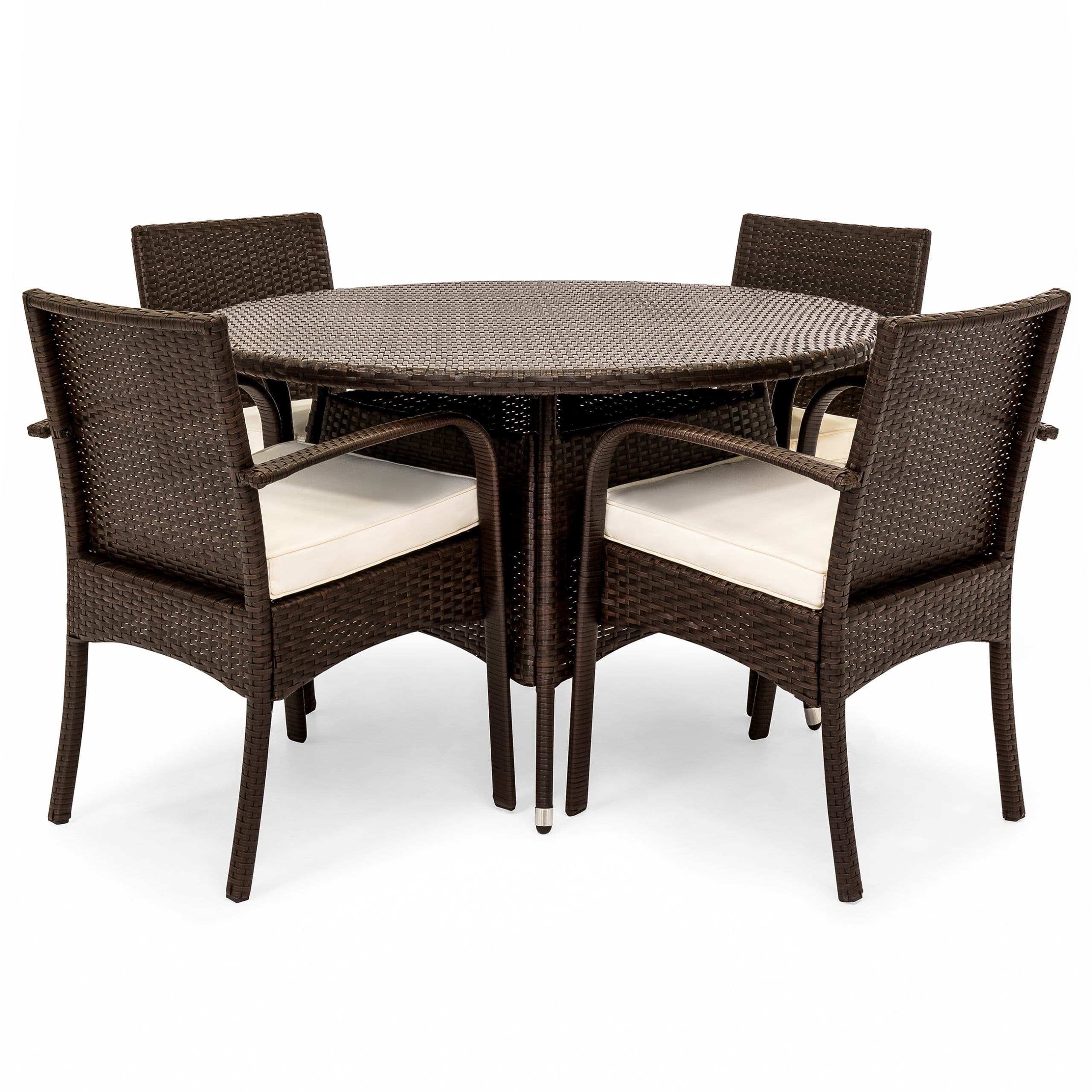 Round Wicker Dining Sets: The Perfect Patio Centerpiece
