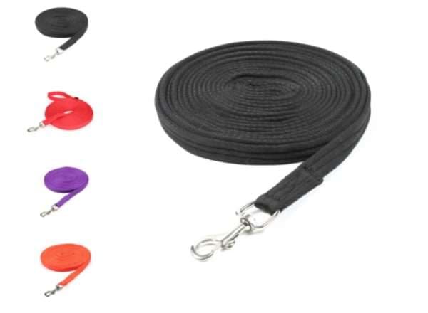 US Whip Cushion Web Lunge Line