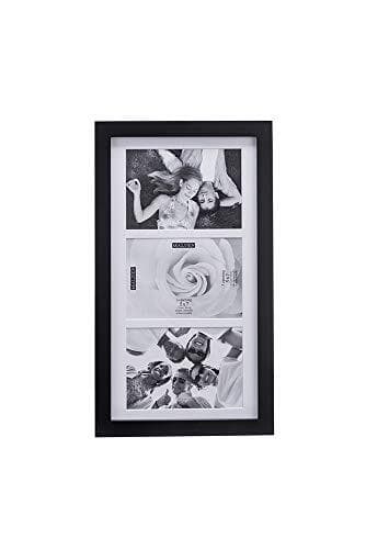 Malden International Designs Matted Linear Classic Wood Picture Frame ...