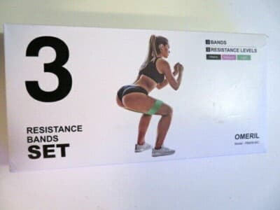 Omeril Resistance Bands-Heavy, Medium & Light -PB906 3pc With ...
