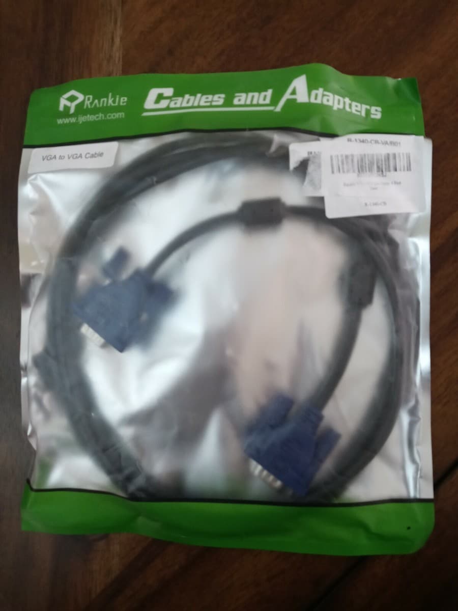 RANKIE CABLES AND ADAPTERS DP TO HDMI R-1340-CB-VGA(VGA to VGA) | eBay