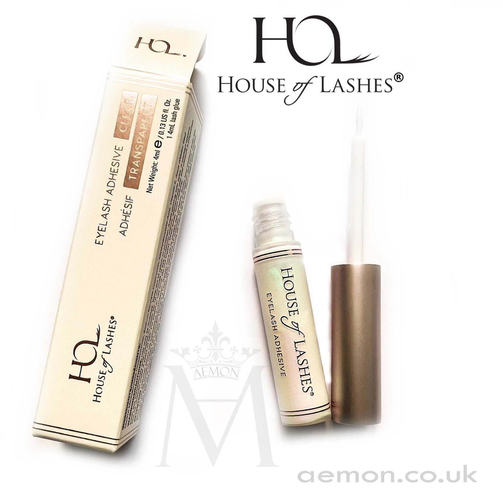 House of Lashes Eyelash Adhesive, lash glue Clear-transparent OR Dark ...