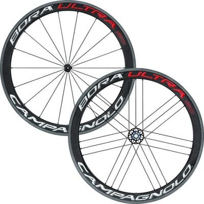 Campagnolo Bora Ultra 50 Rim Brake Tubular Carbon Wheelset - Shimano or ...