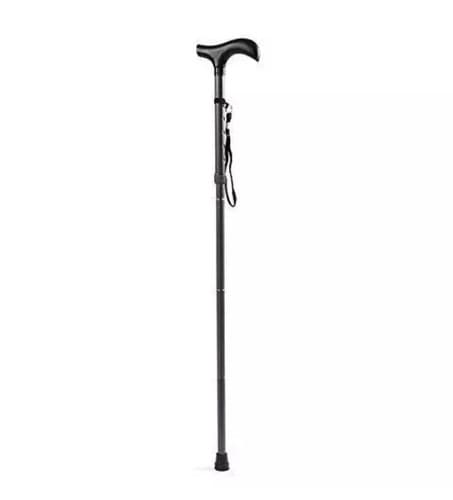 Ez2care Classy Adjustable Folding Cane with Carrying Case-Black- free ...