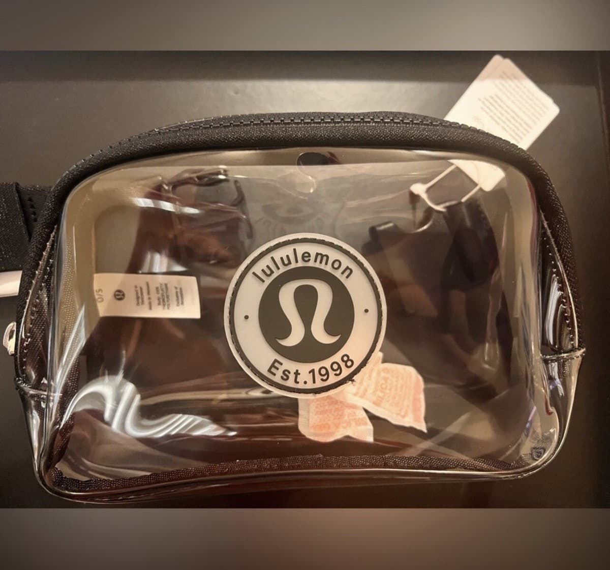 LULULEMON Clear Belt Bag - 1 Lt - AUTHENTIC NEW WITH TAGS | eBay