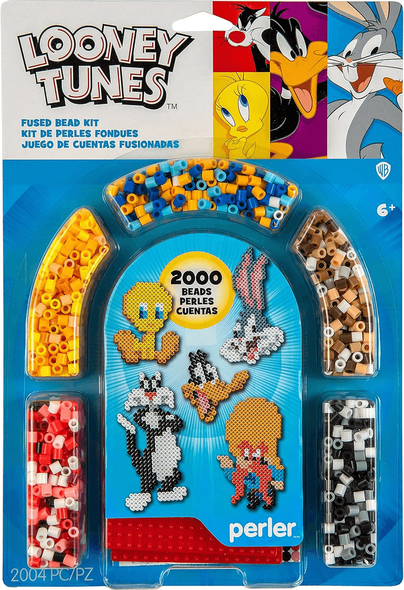 Perler 80-63112 Looney Tunes Fused Bead Kit for Kids and Adults ...