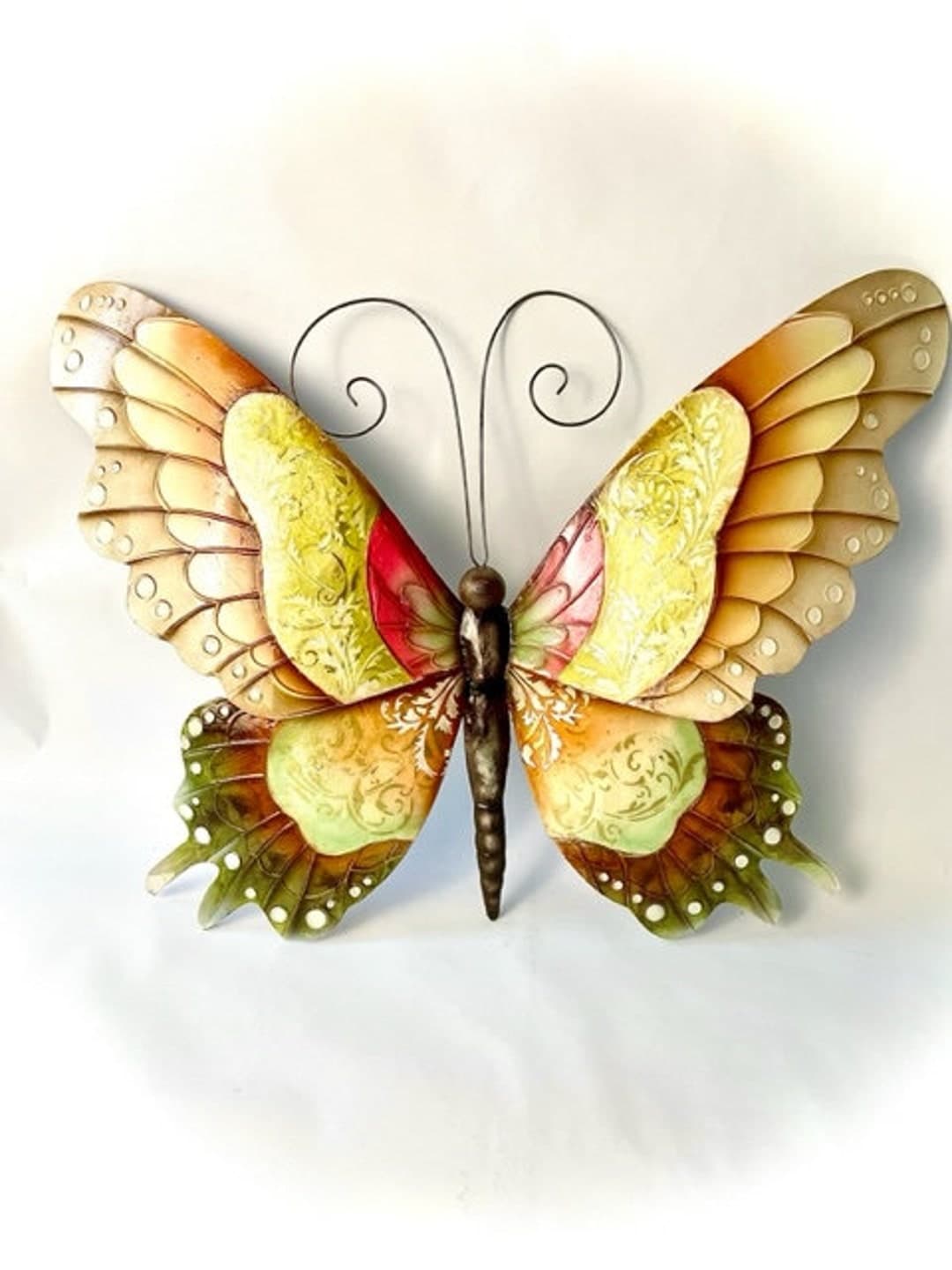 Large Butterfly, Metal Wall Decor, Garden Sculpture, Yard Art - Etsy