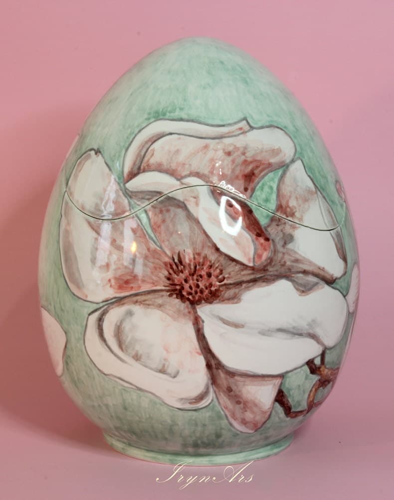 Easter Painted Eggs Hand Painted Ceramic Easter Egg Hand-painted ...