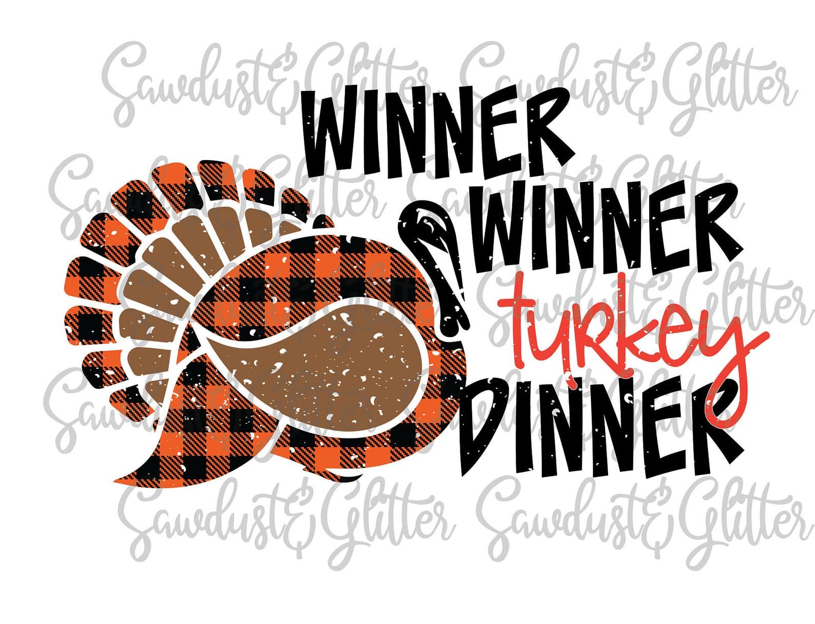 Winner Winner Turkey Dinner Sublimation Transfer Fall Etsy - Etsy