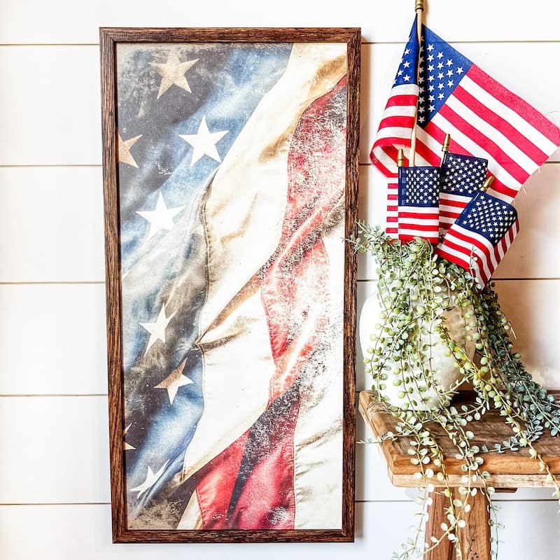 Vintage American Flag - Etsy