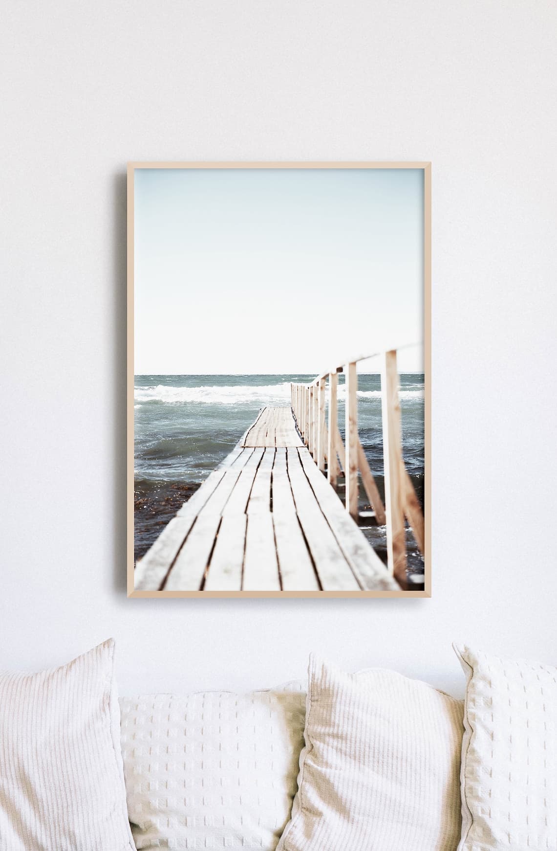 Coastal Summer Art Print Set of 6, Beach Wall Art, Summer Prints Beach ...