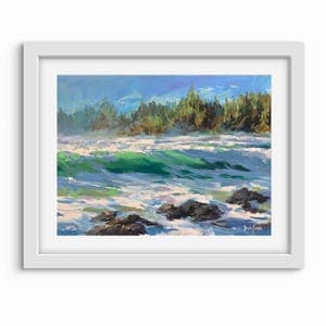 TOFINO Print | Seascape Canvas, Seascape Print, Seascape Art, Ocean ...