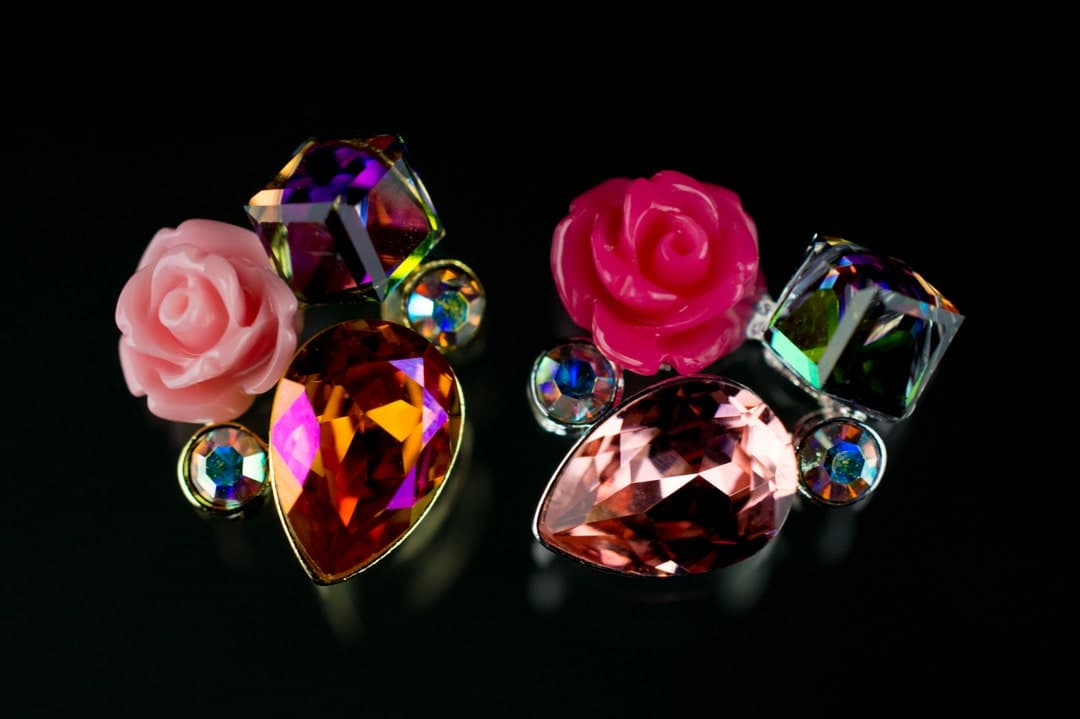 Limited Edition SWAROVSKI Nail Charm 2 Packs Octant Elements 3D Nail ...
