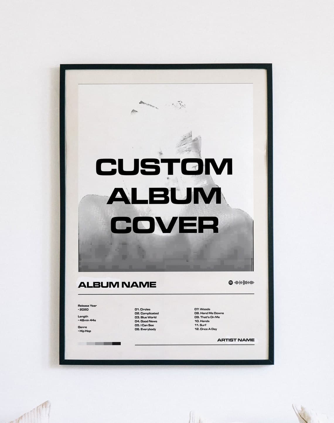 Custom Album Cover Album Poster Framed Poster Art Print - Etsy