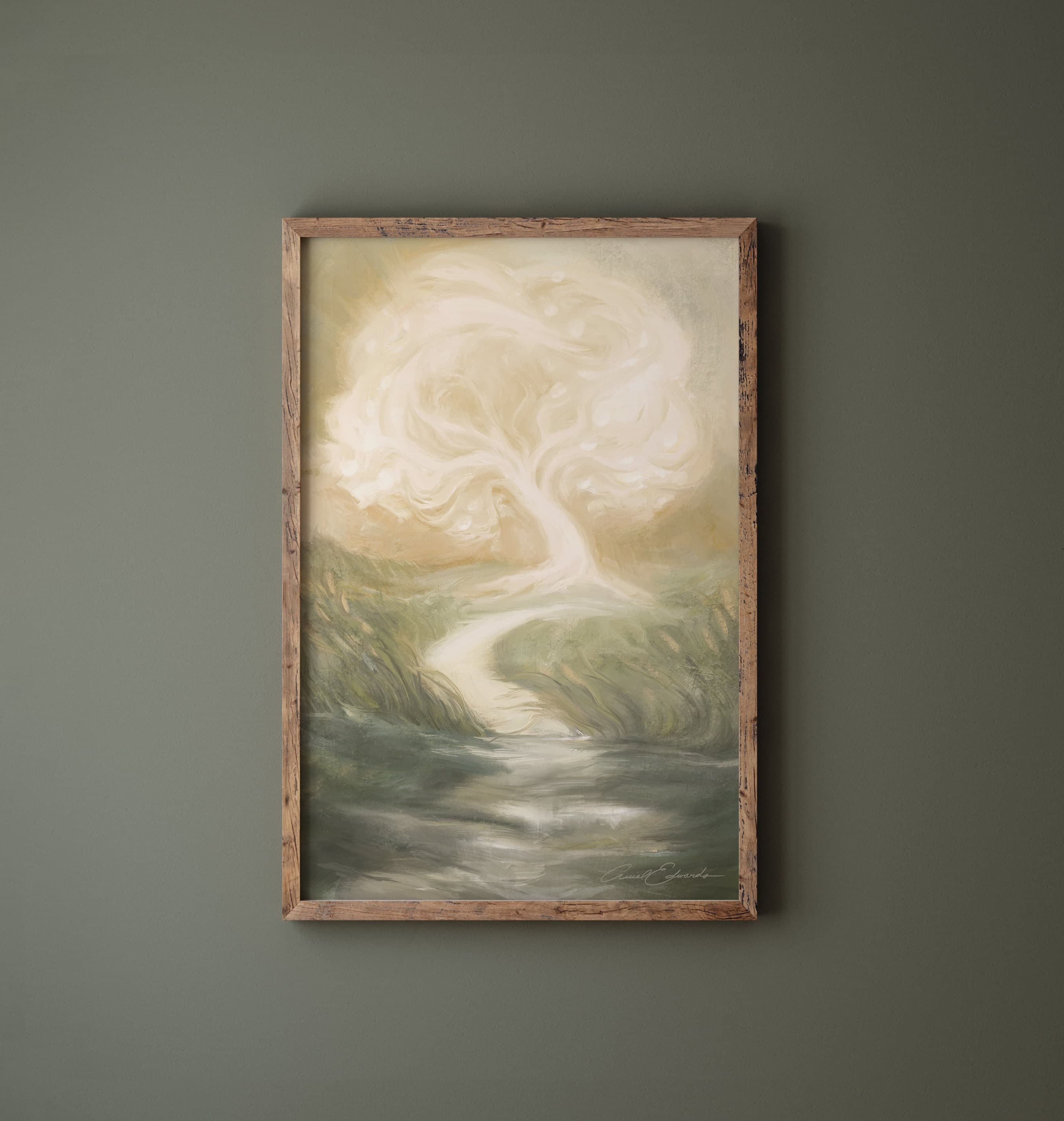 Tree of Life Inspirational Christian Canvas and Art Prints - Etsy