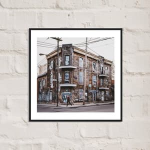 Montreal Wall Decor: Graffiti Wall Art, Urban Street Art Print, Street ...