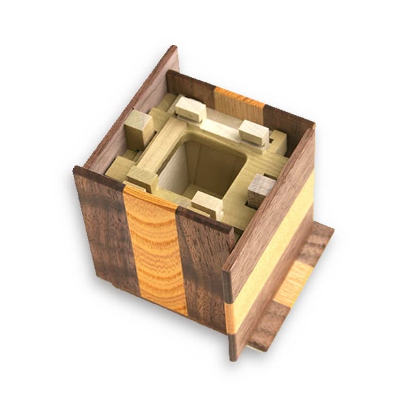 Japanese Puzzle Box Karakuri New Secret Box I, Box 1wood Puzzle Box ...
