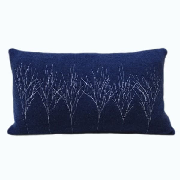 Indigo Cushion - Etsy UK