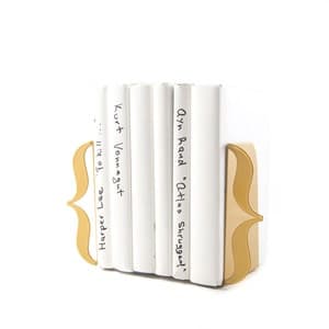 Metal Bookends Bracket Curly Braces | Metal Brackets for a Mod Glamor ...