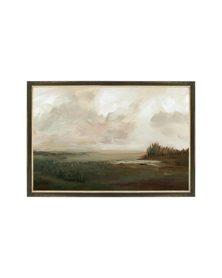 FRAMED Moody Countryside Countryside Print Art Framed Landscape Print ...