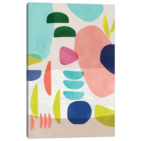 Organic Bold Shapes | Bold shapes, Canvas art, Canvas prints