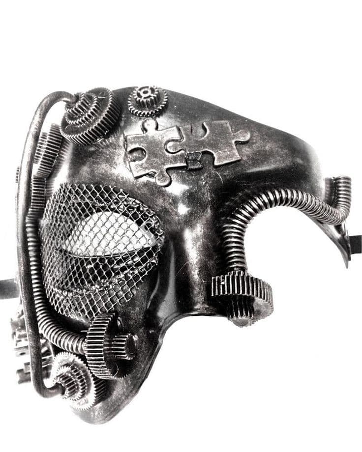 Steampunk mask, Steampunk fashion, Masquerade mask