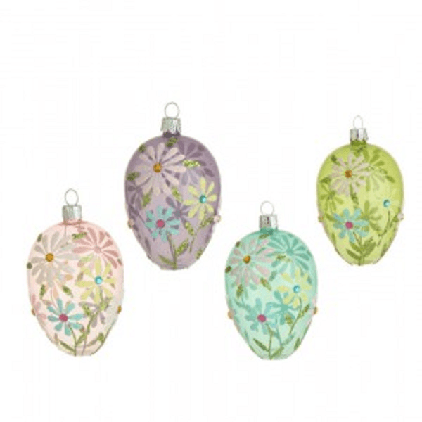 Raz Easter Egg Ornaments Easter Egg Ornaments, Easter Eggs, Egg ...