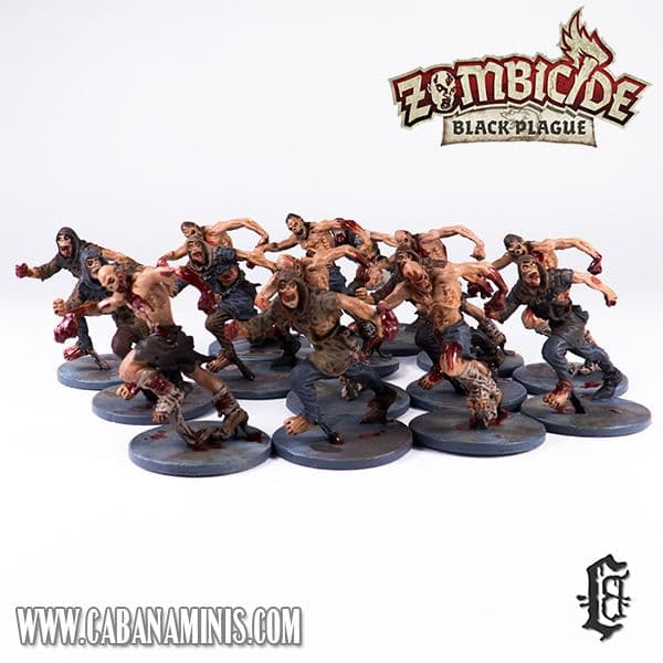 Zombicide black plague painted miniatures – Artofit