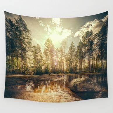 Popular Wall Tapestries in nature | Society6 | Nature wall tapestry ...