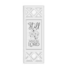 P. Graham Dunn Be Still Before The Lord Wall Art | Vertical wall art ...