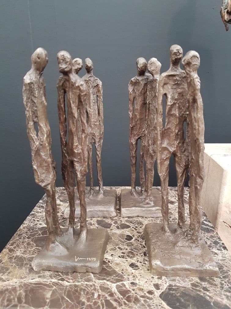 Take Part In Our Art | Gardeco | Bronze in human form