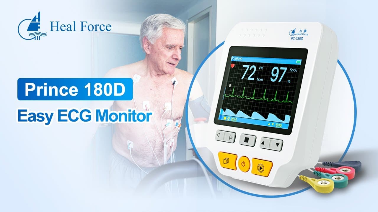 Heal Force Prince 180D PC 80D Brief User Instruction - YouTube