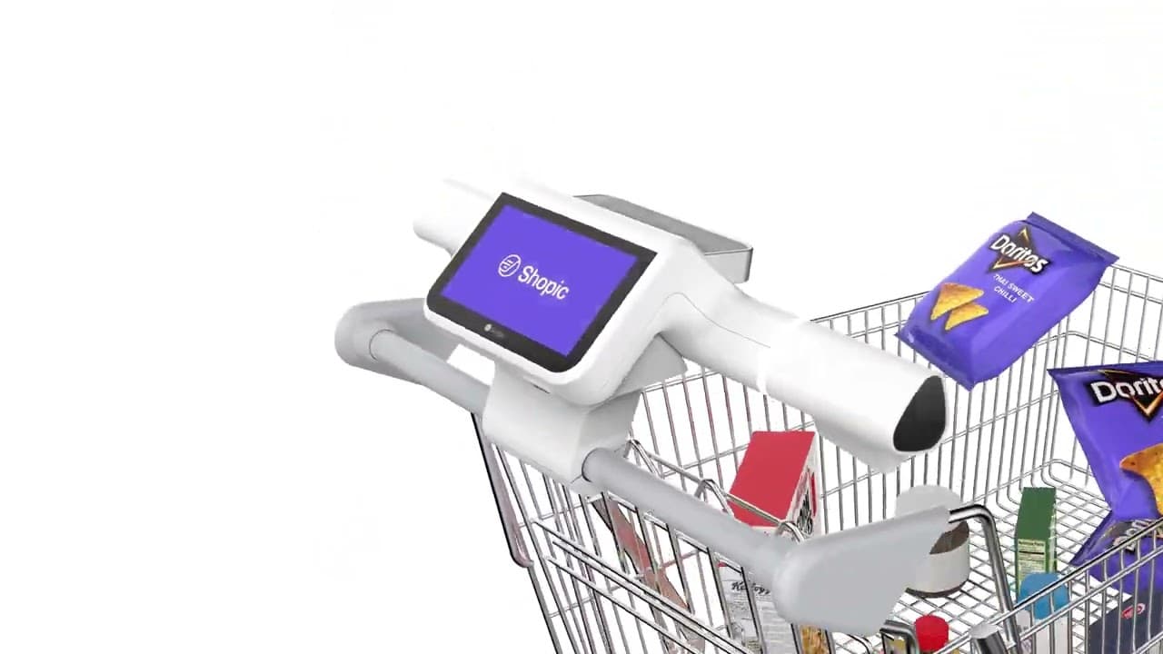 Shopic's AI powered clip on device - YouTube